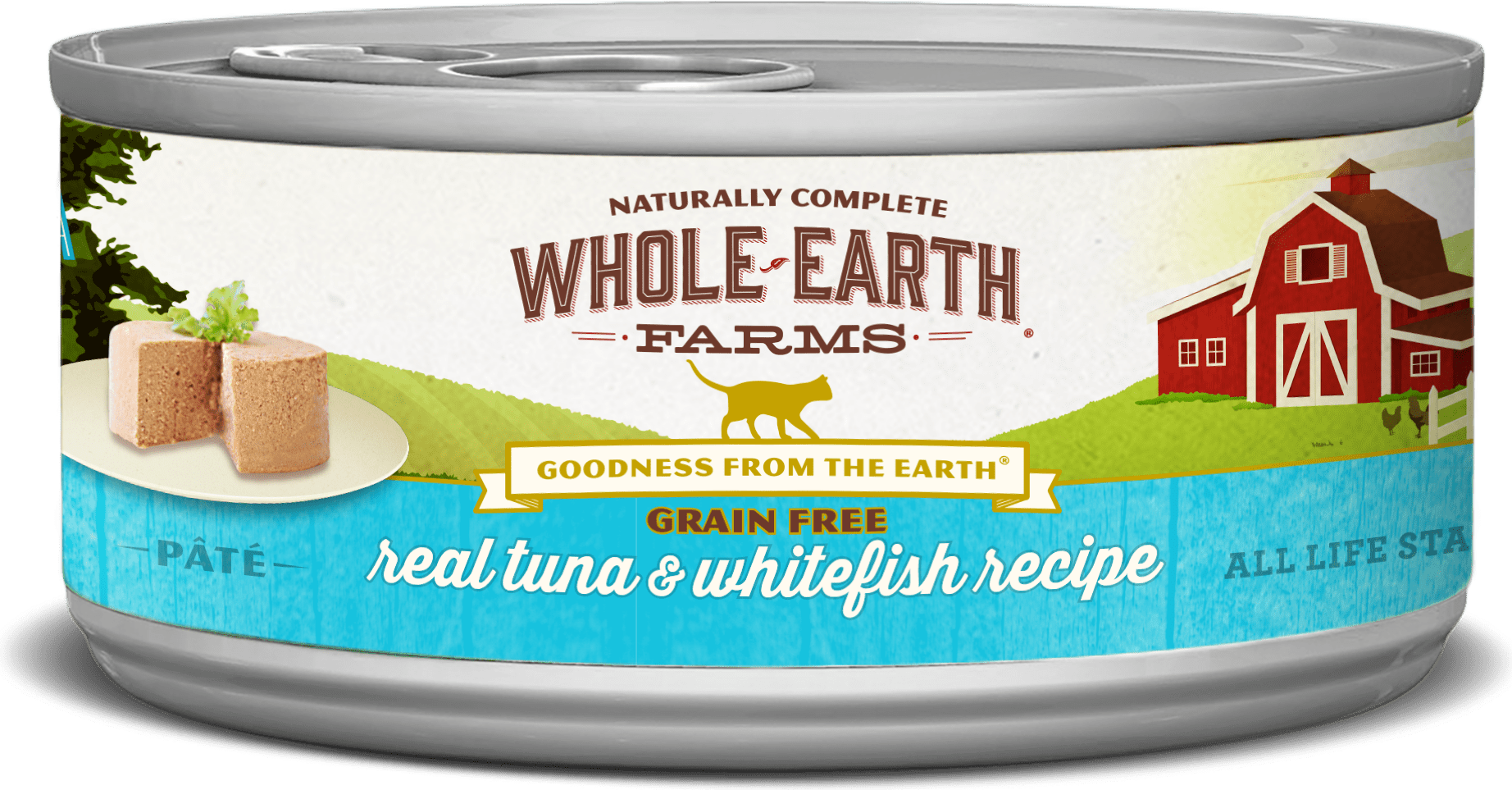 Whole Earth Farms Grain Free Real Tuna & Whitefish Recipe (Pate)